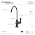 Kingston Brass KS3195NML Magellan Design 1/4 Turn Water Filter Faucet, Oil Rubbed Bronze,4-3/4 inch Spout Reach , Oil-Rubbed Bronze