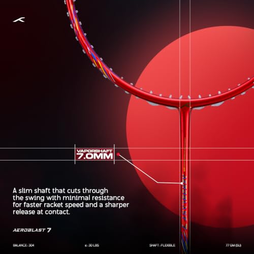HUNDRED Store HNDRD Aeroblast 7 Attack 5U 13.61 kg Racket - Image 5