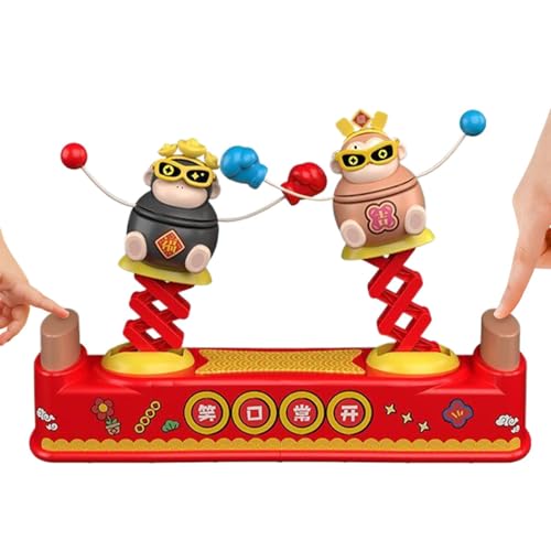 Juego De Batalla De Perforación - Playset De Lucha Eléctrica, Lucha Contra Los Juguetes Robots | Juego De Combate De Boxeo Interactivo, Diversión Familiar Multijugador, Entrenamiento De Coordinación D