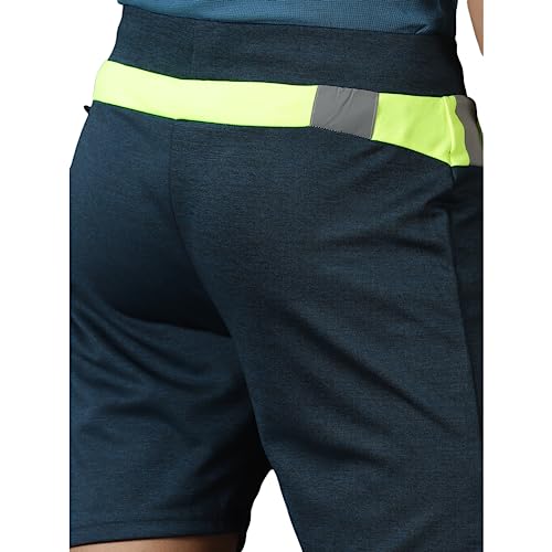 Image of DOMIN8 Basic Shorts for Men | Gym Shorts | Best for Yoga, Training Short for Boys | Casual Boxer for Men | Black Melange