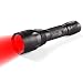 Produktbild UltraFire Rotes Licht LED Taschenlampe 620-630nm Single Modus 256 Yard Rotlicht Taktische Taschenlampe, 3 Rote Leds Wasserdicht Kleine Taschenlampe für Nachtsicht, H-R3