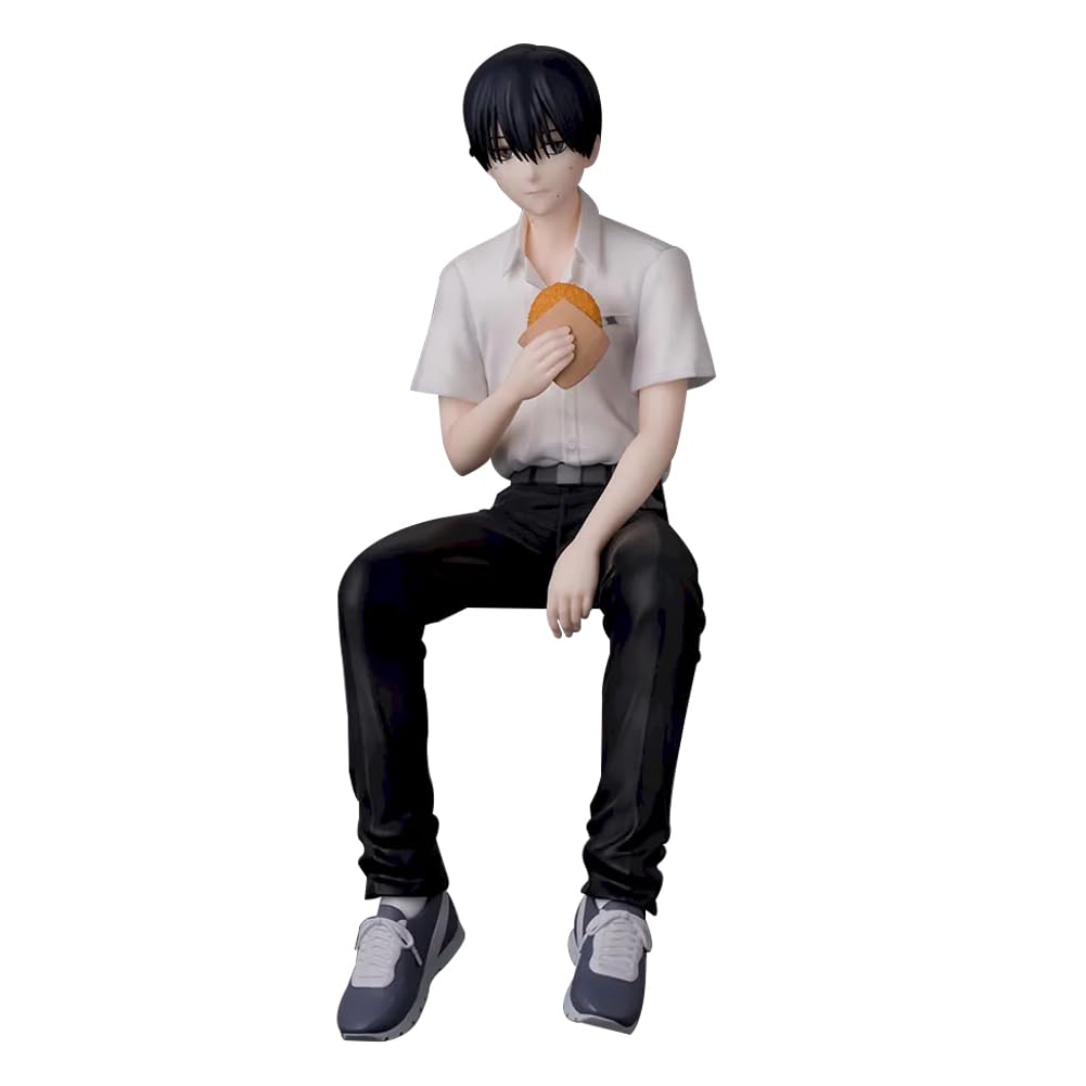 Tongyundacheng Anime Yoshiki Tsujinaka Figure Hikaru Indo Sitting Figurine PVC Collectible Action Figure Desktop Decoration Anime Ornament Gift