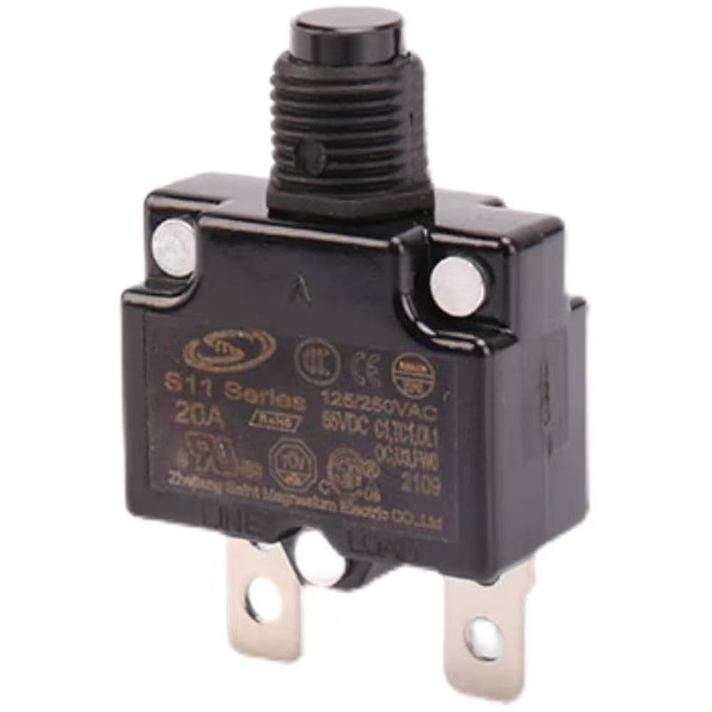 美品 MITCHELL RECORD BREAKER 5.6 20A Mini Circuit Breaker S11 Overcurrent Overload Protector