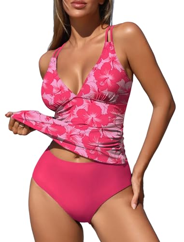 ZAFUL Two Piece Tankini with Tummy Control