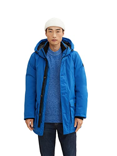 TOM TAILOR Herren Artic Parka 1032495, 19168 - Hockey Blue, XL