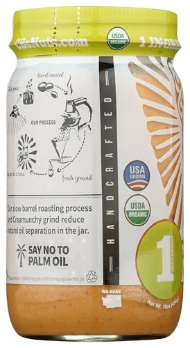 Image of CB's Nuts Organic Creamunchy Peanut Butter, 16 oz