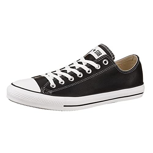 Converse 132174C Mandriles de Cuero CT AS OX clásico Lea Negro Negro, Größe Schuhe Damen:EUR 38