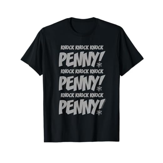 The Big Bang Theory Knock Knock Knock Penny Camiseta