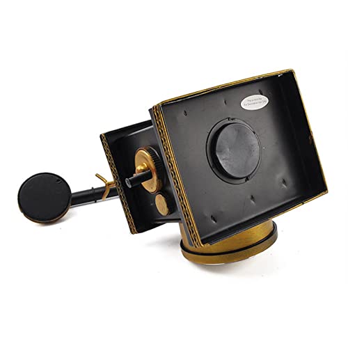 Téléphone vintage horloge décorative en fer noir, cadeau rétro idéal - 5