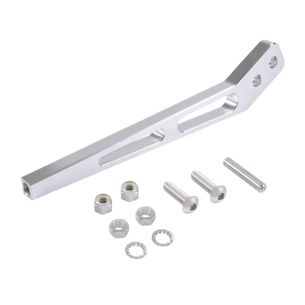Filwy Onecolor Bent Shifter Handle Lever For Mustang Hurst 10 Inch Compatible With Tremec T5 T45 T56 Tko500 Tko600