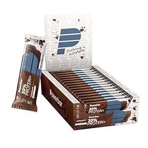 PowerBar Protein Plus 30% Chocolate 15x55g – Barra de alta Proteína + Suero y Proteína de Caseína