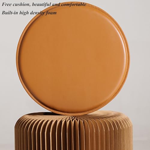 Tabouret de pied rond rétractable et portable comme chaise de maison