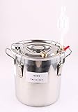 Spare Parts for Moonshine Still/Home Distiller: Stainless Fermenter Pot Boiler & Thermometer &...