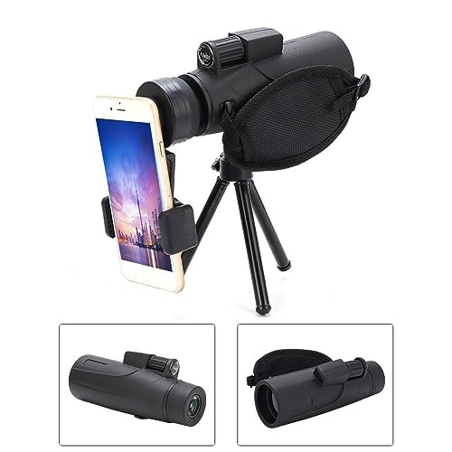 Telescópio Monocular, Telescópio Monocular Pequeno e Portátil, Ajuste de Foco Manual, para Caminhada