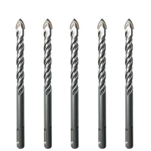 Foret à béton 12mm SDS Plus lot de 5 pièces pour carrelage et verre