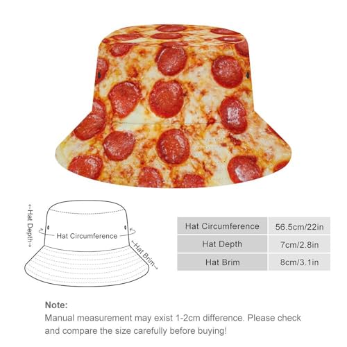 Image of Food Golden Corn Bucket Hats Unisex Washed Cotton Lightweight Outdoor Summer Beach Sun Hats Men Women Bucket Hat for Travel