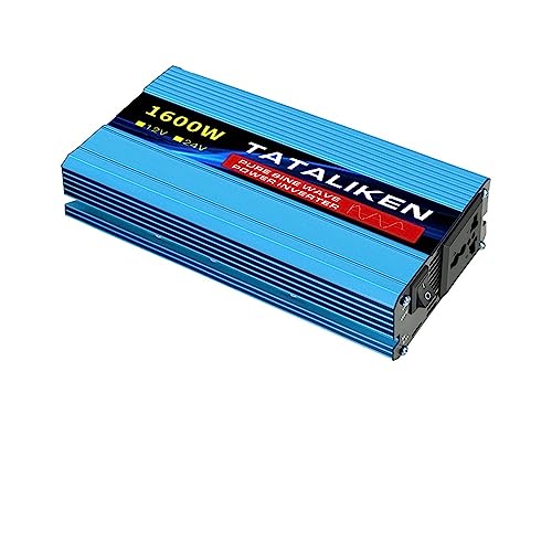 Inversor de onda sinusoidal pura 12V a 220V 1600W convertidor de voltaje para minicoche 2