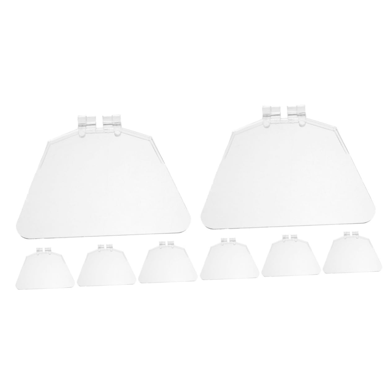 Hemobllo 8 Pcs Grinding Machine Protective Sheet Eye Mask Bench Grinder Eye Covers Grinding Eye Shield Grinder Guard Shield Bench Grinder Eye Shield Eye Shields for Work Plastic