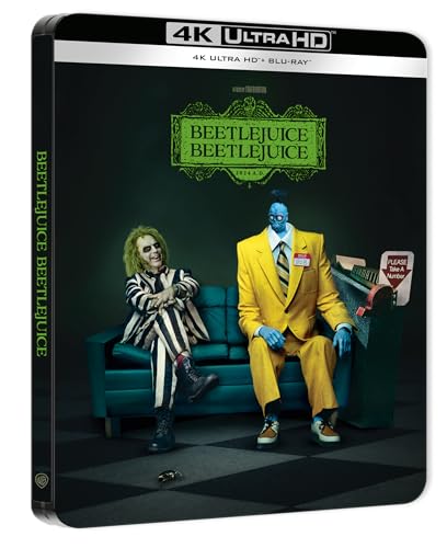 Beetlejuice Édition [4K Ultra HD + Blu-Ray-Boîtier SteelBook limité]