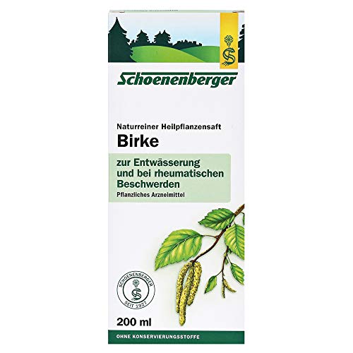 En Oferta Schoenenberger Bio Naturreiner – Zumo De Plantas Medicinales De Abedul (1 X 200 Ml)