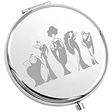 KUIYAI Hercules Movie Merchandise Inspired Pocket Mirror Muses Compact Mirror Greek Muses Gift WDW Cartoon Character Fans Gift (Mirr-5 Muses)