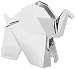 Umbra Origami Elephant Ring Holder, Metal Ring Storage and Display for Jewelry, Chrome