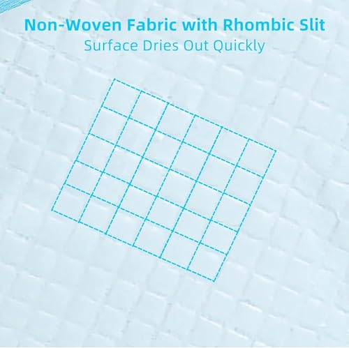 Super Absorbent Waterproof Dog and Puppy Pet Training Pad, Housebreaking Pet Pad, 50-Count Extra Middle-Size, 28’’X34’’, Blue Super Absorbent Waterproof Dog and Puppy Pet Training Pad, Housebreaking Pet Pad, 50-Count Extra Middle-Size, 28’’X34’’, Blue