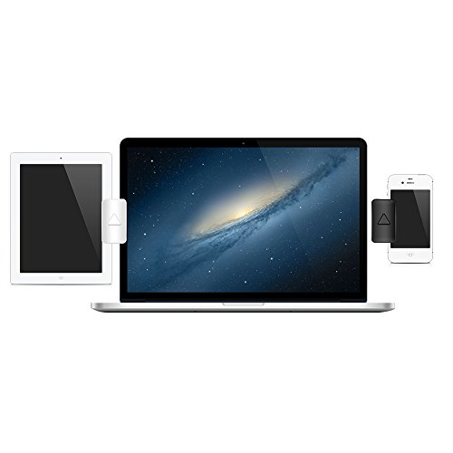 xcivi Side Mount Clip - Mount Your Phone or Tablet to Your Laptop or Monitor - Dual or Triple Display Bracket Connects Tablet/Smartphone (2Pack)
