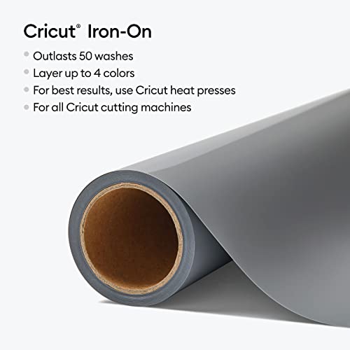 Image of Cricut Iron-On (12 ft), Gray