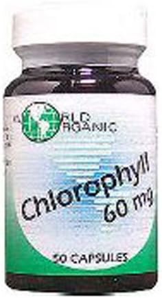 WORLD ORGANIC CHLOROPHYLL 60MG, 100 CP