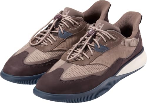 Cole Haan Men's 6.Zerogrand Sneaker, Irish Coffee/Truffle/Navy Blazer Nubuck, 13-M US - 5