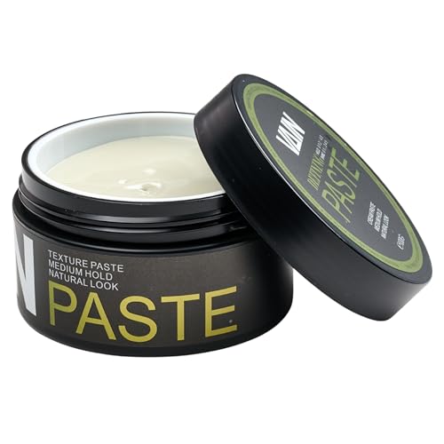 Vain Hair Styling Wax for Men & Women – Texturizing Styling Wax for Curly, Wavy & Straight Hair – Easy to Wash, No Residue – 100g (100 g (Pack of 1), Paste)