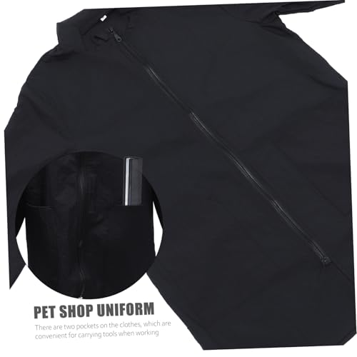 Tablier de toilettage imperméable 90X58Cm vêtement nylon jojofuny