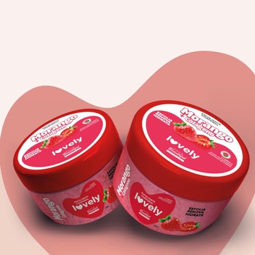 Esfoliante Corporal Lovely Face Beautiful (Morango)