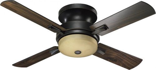 Quorum International 52" Davenport Hugger Ceiling Fan - Old World - 65524-95
