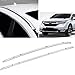2pcs Mount onto The Rooftop Black Aluminum Roof Rack Top Side Rails Carries Luggage Carrier Fit 2017-2018 Honda CRV