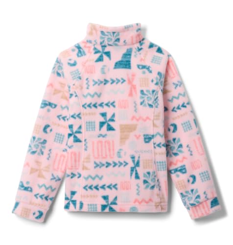 Image of Columbia Youth Girls Benton Springs II Printed Fleece Jacket