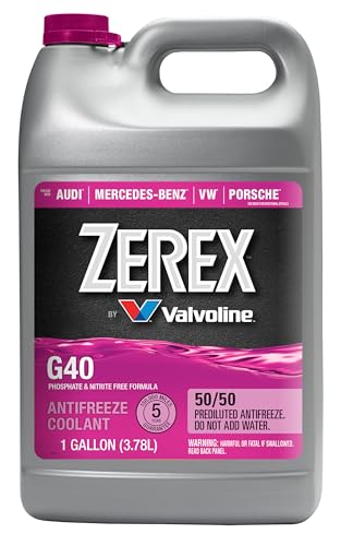 Valvoline Zerex G40 50/50 Ready-to-Use Antifreeze Coolant 1 Gallon