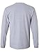 Army Veteran Black Logo Long Sleeve T-Shirt in Sport Grey - XXXX-Large