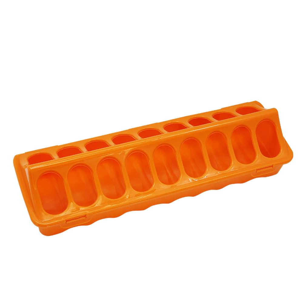 Nobby Pet Orange Plastic Bird Feeder