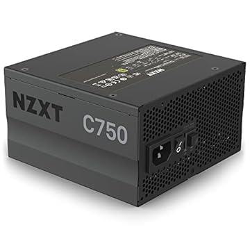 Fonte de Alimentação NZXT C750 80 Plus Gold 750W Full Modular
