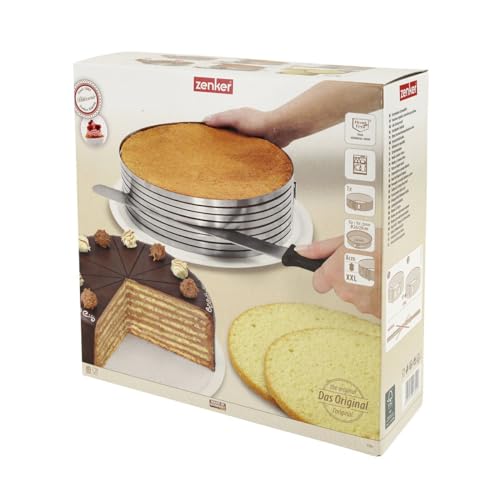 Miniatura 7 de Zenker Molde Tarta 26-28 Cm. 7701, Acero Inoxidable