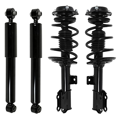 SCITOO 4Pcs Front Rear Complete Struts Assembly Fit For Hyundai Elantra 2011-2016 Strut Shock Assembly 172708 554384 5671