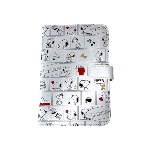スヌーピー パスポートケース パスポートカバー PUレザー 多機能収納ポケット付き パスポート カードケース パスポート入れ 軽量 コンパクト 航空券 エアチケットッド パスポートバッグ ポーチ(スヌーピーA)