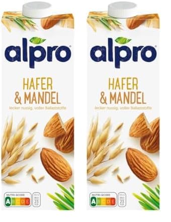 Alpro Yulaf Badem Bitki Bazlı İçecek 1L 2li paket