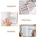 LALAFINA 6sets Transparent Highlighter Tape Removable Marking Strips for Books Teacher Tape and Page Markers for Office and School Use Bright Colored Tags Easy to Use and Remove