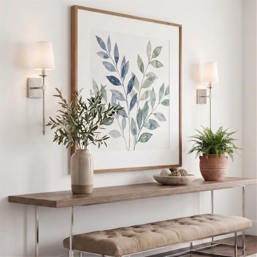 Image of Kira Home Torche 20 inch Mid Century Modern Wall Sconce for Bathroom Vanity, Pack of 2