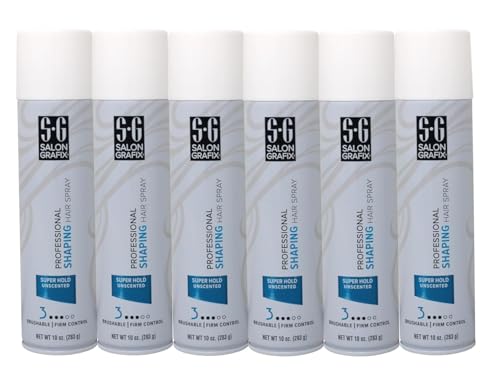Salon Grafix Spray para el Cabello Super Fijador Pack 6 miniatura 1