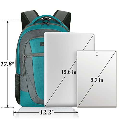 Travel Backpack For Woman And Men, Backpacks For Teens With Usb Charging, Waterproof College Back Pack For 15.6 In Laptop Backpack, Adult Business Computer Travel Teal Backpack For Boys #TOP4