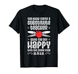Teacher Appreciation Substitute Teacher School